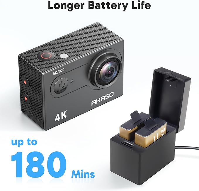 AKASO EK7000 4K30fps Action Camera - Image 6