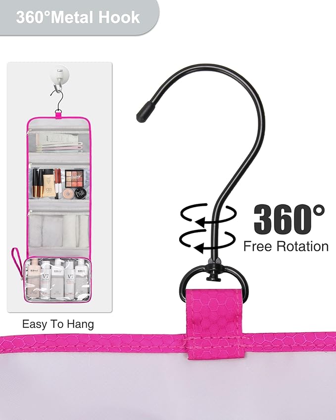 Relavel HangingTravel Toiletry Bag - Image 4