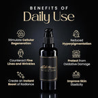 Alitura Anti-Aging Peptide & Collagen Gold Serum for Face – with Vitamin A, CoQ10 & Astaxanthin – Korean-Inspired Hydrating Serum for Wrinkles, Radiance & Firmness – 50ml