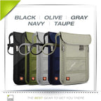 Lewis N. Clark Men's RFID Blocking Stash Wallet, Travel Neck Pouch Passport - Image 4