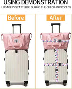 Luggage Straps for Suitcases, Adjustable Travel Belt, Durable Wide Luggage Strap - Image 4