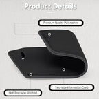 8 Pack Leather Luggage Travel Bag Tags by Travelambo - Image 5
