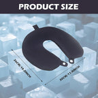 Travel Neck Pillow Cover, Neck Pillow Case - Image 2
