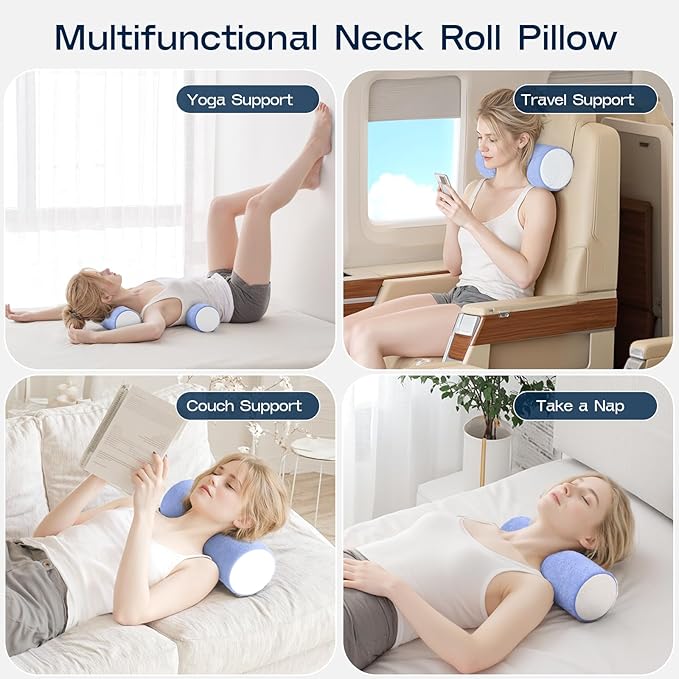 Neck Roll Cervical Pillow for Neck Pain Relief - Image 7