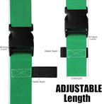 Luggage Straps for Suitcases TSA Approved-2 Pack Bright Personalized Luggage - Image 3