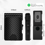 Zeeker Mens Air Wallet, with Smart Tracker, RFID Blocking Credit Card Clip - Image 2