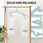 Foldable Travel Hangers, Closets | Lightweight Plastic Hanger Set - Image 2