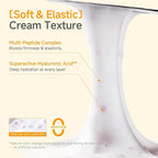 CDL Silk Tangle Collagen Lifting Face Cream - Instant Firming & Plumping for Sagging Skin with Peptides, Ceramide, Deep Hydration with Hyaluronic Acid - Pore Care & Elasticity - Korean Skincare