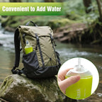 AXEN Soft Flask TPU Foldable Running Hydration Flask, Soft Collapsible Water - Image 4