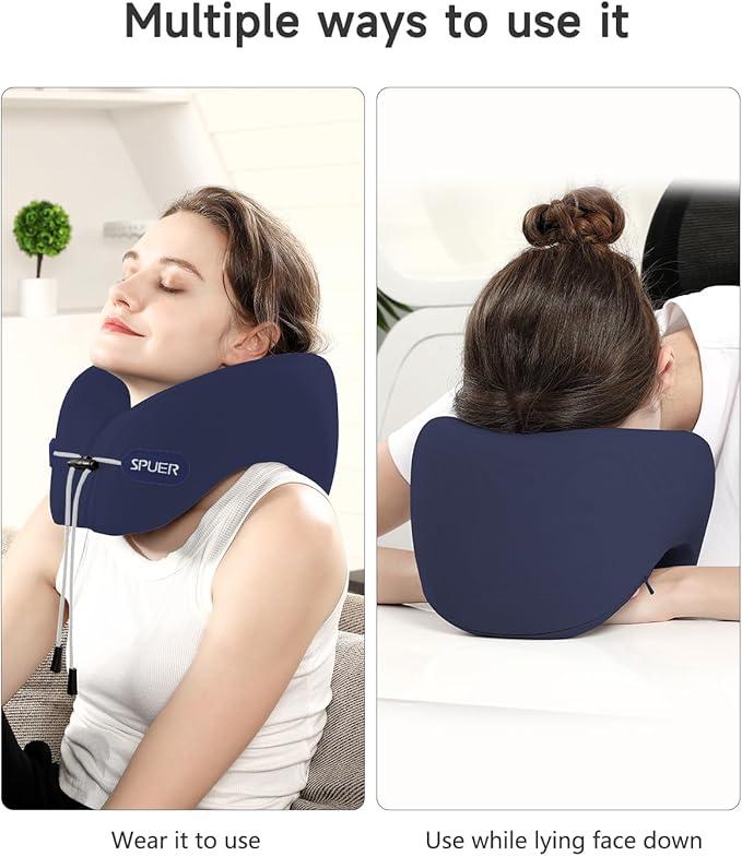 Travel Pillows for Airplanes, Neck Pillow Airplane, Airplane Travel Accessories - Image 6