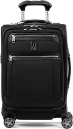 Travelpro Platinum Elite Softside Expandable Carry on Luggage, 8 Wheel Spinner by Travelpro