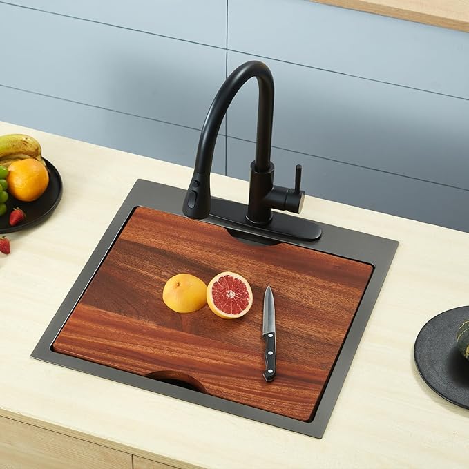 21 x 20 x 10 Drop-in Kitchen Sink - Image 2