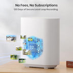 aosu Security Cameras Outdoor Wireless, 2 Cam-Kit, No Subscription, - Image 2