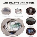 LOVEVOOK Travel Duffle Bag, Weekender Bags - Image 3