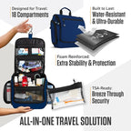 VENTURE 4TH Hanging Travel Toiletry Bag - Image 5
