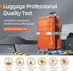 SHOWKOO Luggage Sets Expandable PC+ABS Durable Suitcase Sets Double Wheels TSA - Image 8