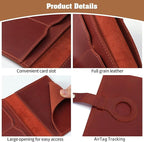 Jack&Chris Genuine Leather Passport Holder - Image 4