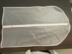 Garment Bag Covers 24'' x48'' Garment Bags White Breathable Full Zipper Dust - Image 9