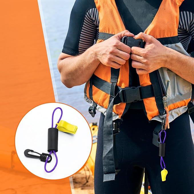 Whistle with Lanyard for Safety Boat Whistle Coast Guard Approved Float Boat - Image 5