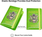 Passport Holder for Travel Passport Cover for Men Passport Wallet Case - Image 5