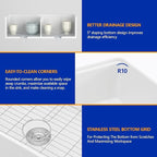 Dcolora Farmhouse Sink Double Bowl - Image 6