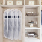 Zilink Dress Bags for Gowns Long 72-inch Garment Bags for Long Dresses Clear - Image 3