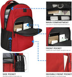 LARIPOP Extra Large Backpack, 17.3 Inch Business Laptop backpack - Image 3