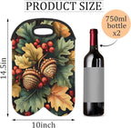 Neoprene Wine Tote, Bottle Carrier Gag Insulating Neoprene Thicker, Insulated - Image 2