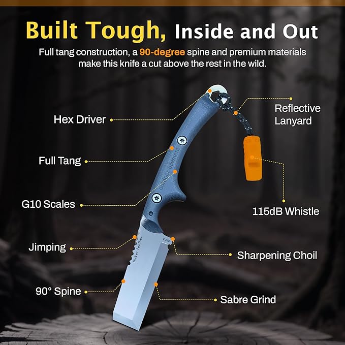 OUTDOOR ELEMENT Flicker Feather Knife - Image 5
