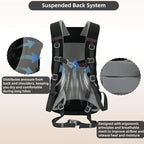22L Hiking Backpack Lightweight Durable Waterproof Internal Frame Multi-Purpose - Image 2