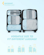BAGSMART 6 Set Compression Packing Cubes - Image 3