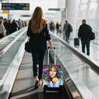 WUJIAONIAO Travel Luggage Cover Baggage Suitcase Cover Protector Skins 18-32 - Image 8