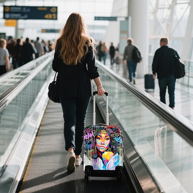 WUJIAONIAO Travel Luggage Cover Baggage Suitcase Cover Protector Skins 18-32 - Image 8