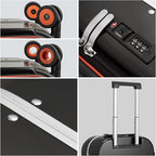 mixi Luggage Suitcase with Spinner Wheels - Image 5
