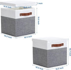 Temary Foldable Fabric Storage Bins - Image 2