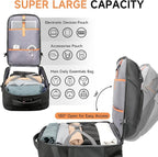 Backpack for Men, 17.3" Anti Theft Convertible Laptop Backpack - Image 5