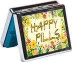 Silver Vintage Pill Box 7 Day Metal Pill Box - Image 4