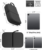 Gel Travel Seat Cushion, Portable Airplane Seat Cushion, 14.5" x 10.5" Thick & - Image 3