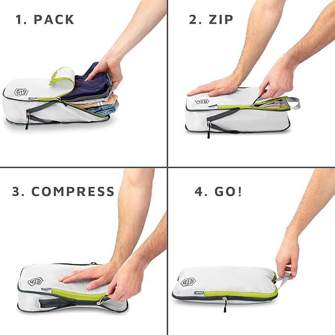 Compression Packing Cubes Set for Travel - Image 7