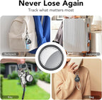 2025 New Air Tracker Tags-3 Pack, Replaceable Battery, Key Finder and Item - Image 8