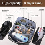 BOYATU Travel Makeup Bags for Women: 3 Pcs Large Make up Bags Set - Image 7