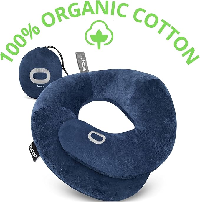 BCOZZY Organic Cotton Double Support Neck Pillow - Image 2