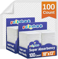 100 Pack Disposable Diaper Changing Pads by POIKSHARK