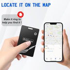Wallet Tracker Card, Rechargeable Finder, Works - Image 3