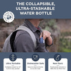 HYDAWAY 17oz Collapsible Water Bottle - Image 3