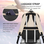 Backpck for Women, School backpacks for Girls Boys Teen, 15.6 inch Laptop Back - Image 7