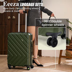 Luggage Sets 5 Piece, Suitcases - Image 4
