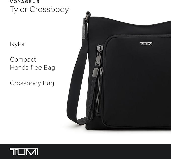 TUMI - Voyageur Tyler Crossbody - Nylon Crossbody Bag - Business, Travel Bag - - Image 2