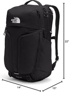 The North Face Surge Commuter Laptop Backpack, TNF Black/TNF Black, One Size - Image 9