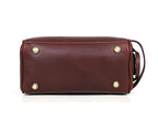 10" Premium Leather Toiletry Travel Pouch - Image 5
